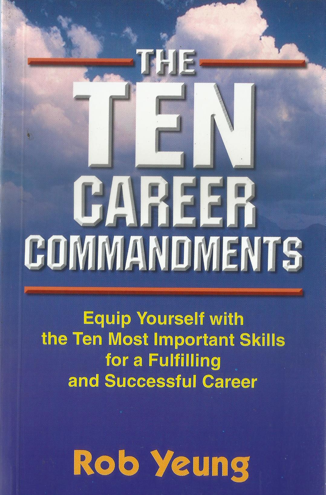 THE TEN CAREER COMMANDMENTS - sophiabuy